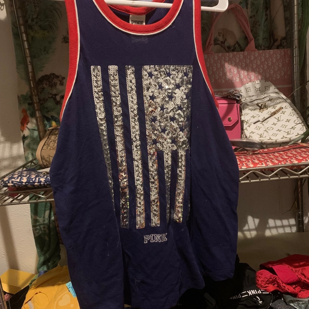 Vs PINK BLING tank